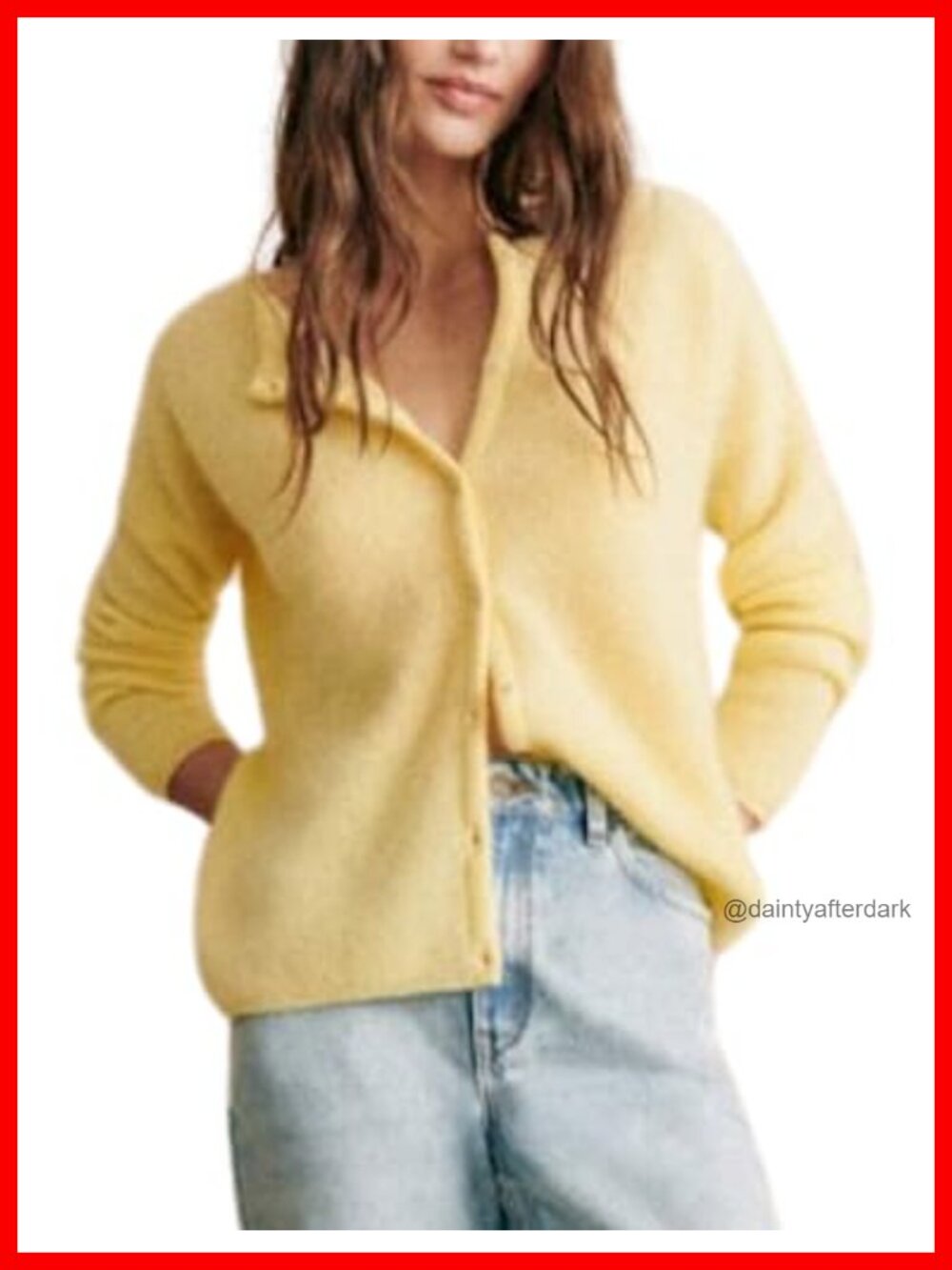 Ribbed Knit Button Down Cardigan Crew Neck Long Sleeve Sweater Women's